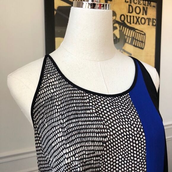 BCBGMAXAZRIA Light Pearl Cici Asymmetrical Dress XS - Picture 4 of 7